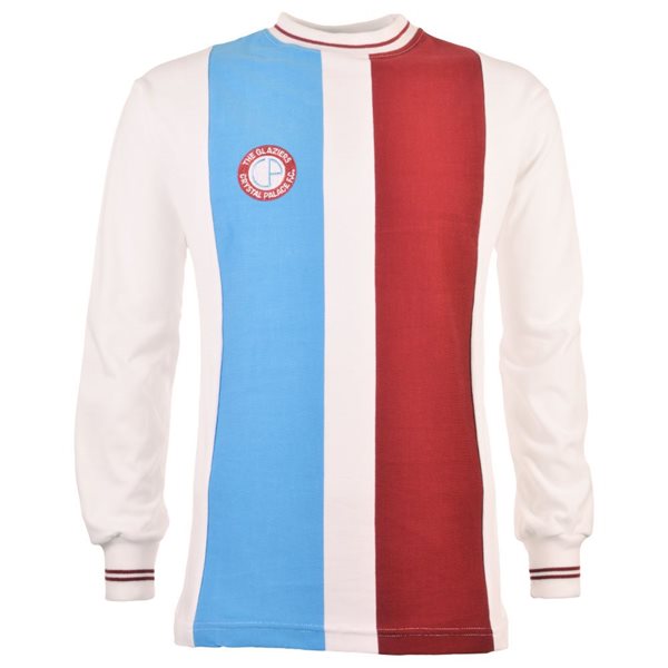 Bild von Crystal Palace Retro Fussball Trikot 1972-1973