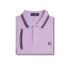 Fred Perry - Twin Tipped Polo Shirt - Ultra Violet/ Navy