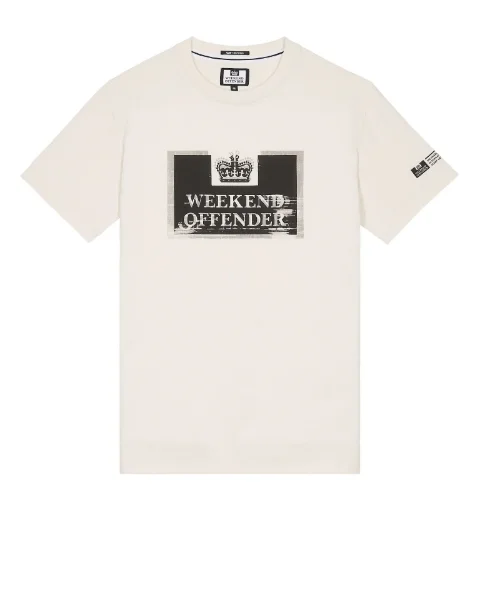 Weekend Offender - Bonpensiero Graphic T-Shirt - Ivory