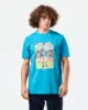 Weekend Offender - Opus Graphic T-Shirt - Kingfisher Blue