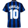 Inter Retro Football Shirt 1997-1998 + Ronaldo 10