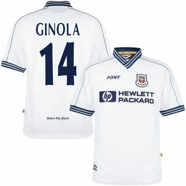 Pony - Tottenham Hotspur Retro Voetbalshirt 1996-1998 + Ginola 14