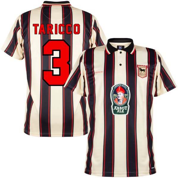 Ipswich Town Retro Voetbalshirt 1997-1998 + Taricco 3