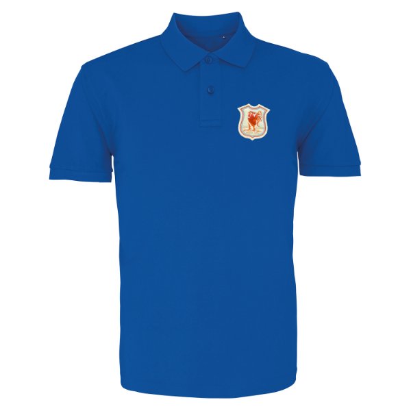 Rugby Vintage - Frankrijk Poloshirt 1924 - Blauw