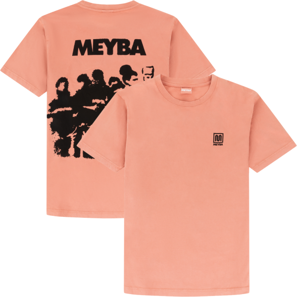 Meyba - Natural Dye Graphic Team T-Shirt - Dusty Pink