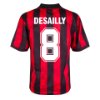 AC Milan Retro Football Shirt 1993-1994 + Desailly 8